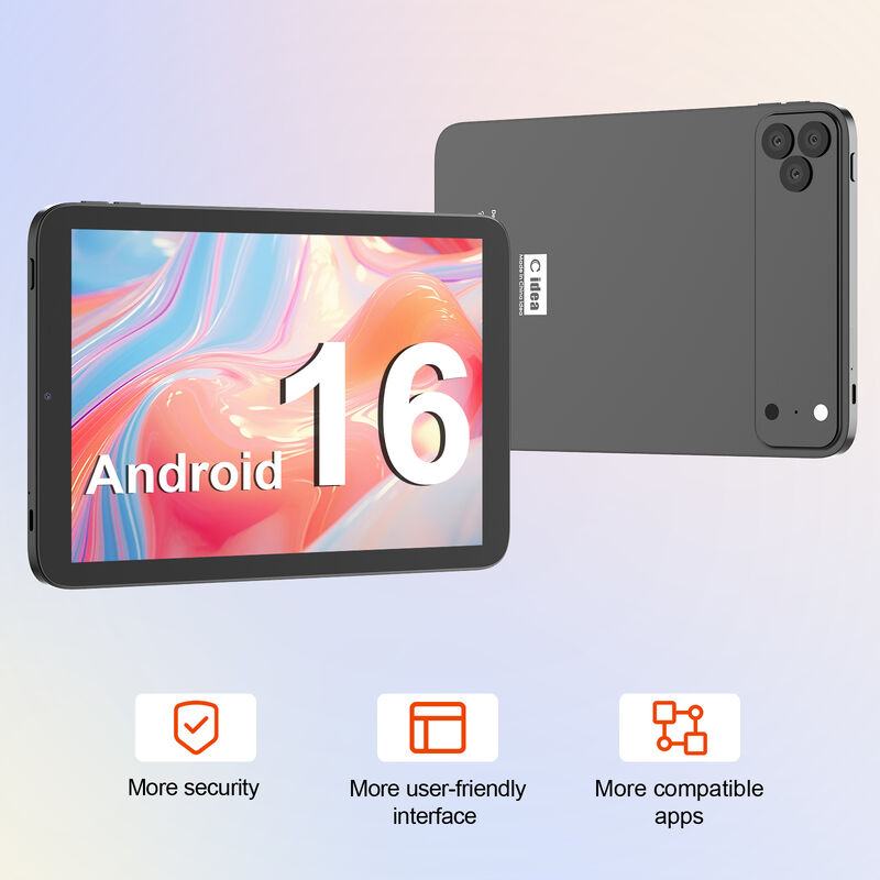 C Idea 10.1 Inch Tablet PC dengan SIM WIFI Android Tablet untuk Pendidikan CM10017air Hitam