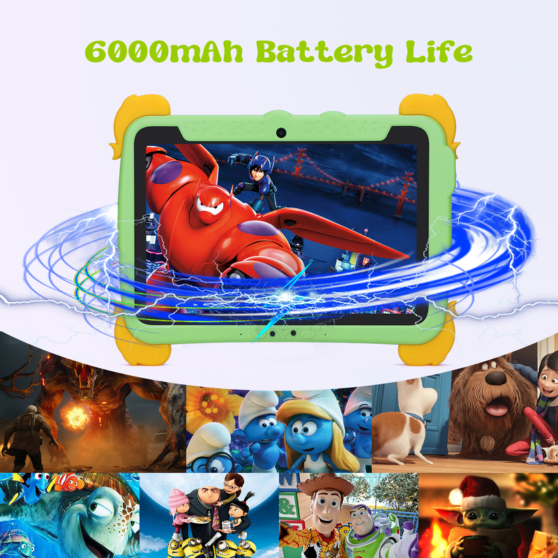 C Idea 10,1 inci Android Tablet 4GB RAM 64GB ROM Tablet Kidspad P1100