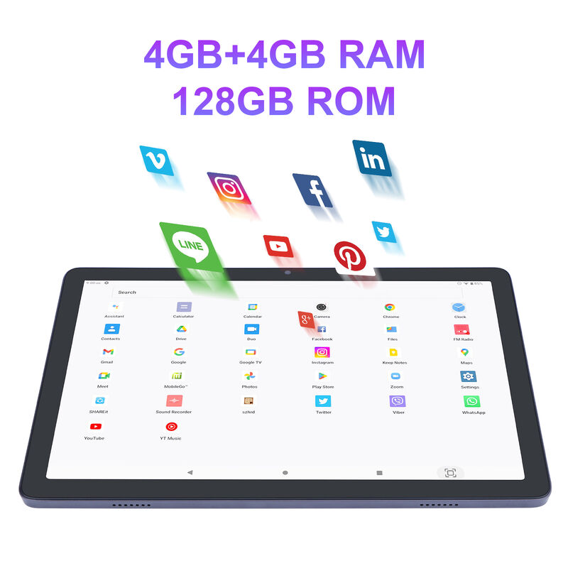 C Idea Android Tablet FHD 1200*1920 Dengan Baterai 6000mAh 10.1 Inch Tablet PC P1250