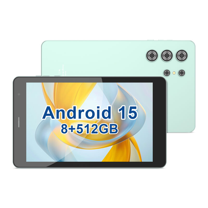 C Idea 8 Inch WiFi Tablet dengan Kasus 8+512GB Storage Octa Core Processor 1280x800 HD IPS Touch Screen CM826 Ultra Green