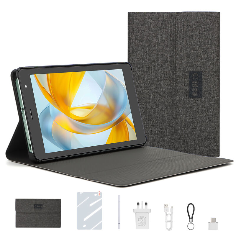 C Idea 8 Inch WiFi Tablet dengan Kasus 8+512GB Storage Octa Core Processor 1280x800 HD IPS Touch Screen CM826 Ultra Green